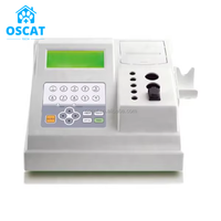 Équipement vétérinaire OSCAT Chine Analyseur de coagulation sanguine Coagulometro Analyseur de coagulation semi-automatisé humain portable
