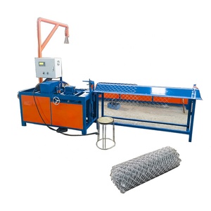 Nóng bán dẫn sử dụng Chuỗi liên kết hàng rào Máy làm | Điều chỉnh kích thước lưới | dây thép mạ kẽm | Tiêu thụ năng lượng thấp - Product Image 1