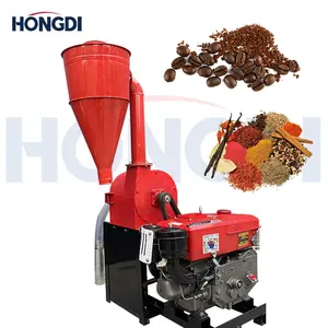 Máquina fresadora de farinha de trigo com motor diesel auto-sucção livre de poeira