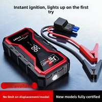 Jump Starter Portabel Bertenaga Motor Mobil Kapasitas Tinggi 6000mAh 12V 1000A Arus Puncak Pengisian Digital Input USB-Type-C