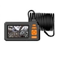 Endoscope industriel, caméra boroscope CX, 1 million de pixels, écran IPS de 4,3 pouces, indice de protection IP67, zoom numérique 3x, sonde de 8 mm, OEM Lithium