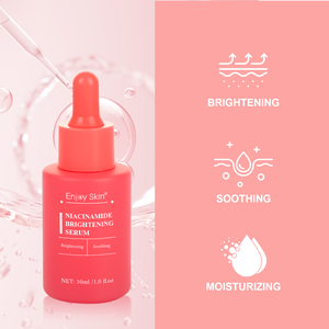 Suero brillante <span class=keywords><strong>de</strong></span> nuevo diseño con <span class=keywords><strong>ácido</strong></span> <span class=keywords><strong>hialurónico</strong></span> <span class=keywords><strong>de</strong></span> niacinamida, <span class=keywords><strong>gotas</strong></span> brillantes reflectantes hidratantes y ligeras para la cara - Product Image 1