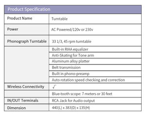 Lecteur de disque <span class=keywords><strong>vinyle</strong></span> de musique <span class=keywords><strong>dj</strong></span> <span class=keywords><strong>vinyle</strong></span> <span class=keywords><strong>professionnel</strong></span> rétro lecteur de <span class=keywords><strong>platine</strong></span> phonographe stéréo <span class=keywords><strong>vinyle</strong></span> de <span class=keywords><strong>platine</strong></span> d'enregistrement lecteur LP - Product Image 5