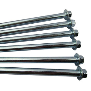 สลักเกลียวหกเหลี่ยมเคลือบไฟฟ้าป้องกันสนิม M8*170 สำหรับประกอบเครื่องยนต์เบนซิน/ดีเซล เชื่อมต่อเพลารองรับโรเตอร์/สเตเตอร์ - Product Image 5