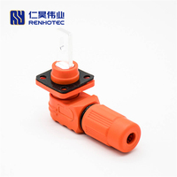 Connecteur d'alimentation haute intensité Renhotec 60A 100A 120A 150A 200A, prise de batterie, stockage d'énergie, étanche IP67, CE ROHS