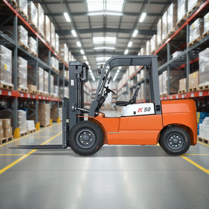 מלגזה דיזל מסדרת K2 4-5 טון, מלגזה דיזל למחסן חקלאי, מלגזה דיזל IC עם גובה הרמה - Product Image 6