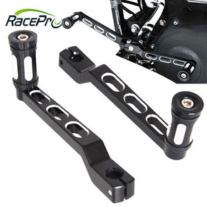 Racepro मोटरसाइकिल भागों बढ़त कट एड़ी पैर की अंगुली शिफ्ट लीवर w/मज़दूर खूंटी के लिए हार्ले टूरिंग सॉफ्टेल सड़क ग्लाइड - Product Image 1