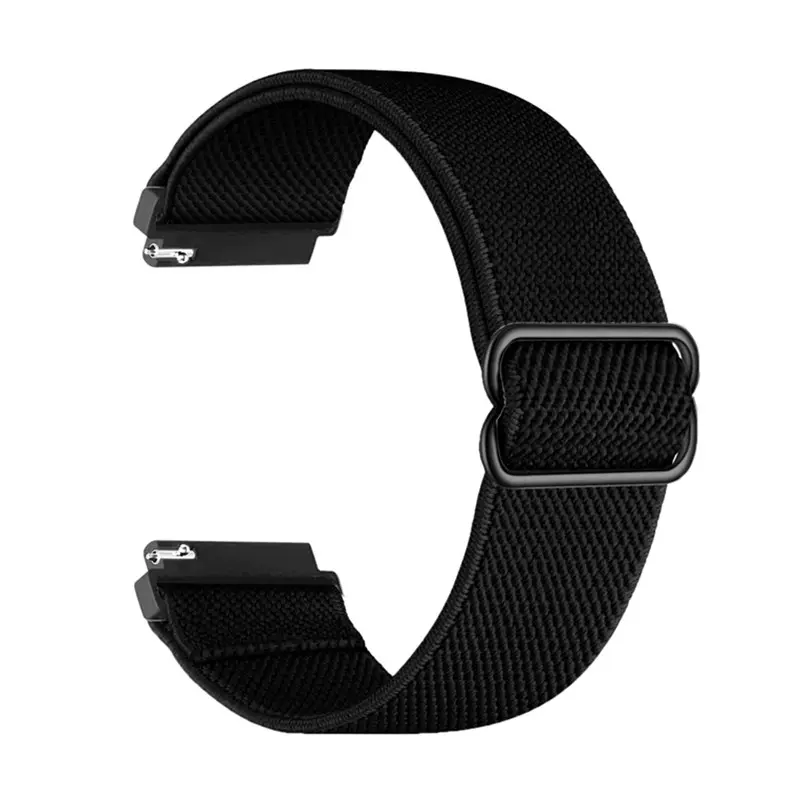 Cinturino da 20mm 22mm per Samsung Galaxy Watch 4/classic/2/3/Active 45mm/46mm/42mm Gear S3 elastico in Nylon Loop Huawei GT 2 2e pro strap