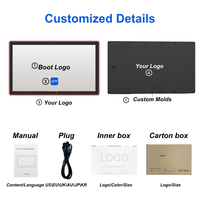 Affichage numérique Android à écran tactile de 27 pouces avec prise en charge de l'interaction IA, écran LED, utilisation commerciale