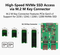La carte d'extension Radxa Dual 2.5G prend en charge le Raspberry Pi 5