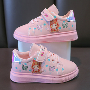 <span class=keywords><strong>Ballerine</strong></span> in stile coreano per bambini Sneakers Casual basse da ragazza di 3-12 anni per studenti primaverili - Product Image 2