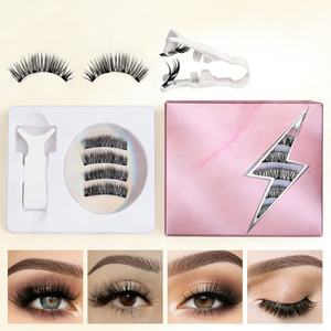 ชุดต่อขนตาแบบกลุ่ม DIY ปรับแต่งได้ตามต้องการ ขายส่ง แบรนด์ส่วนตัว ขนตาแบบ C D Curl ตัดสำเร็จ ชุดต่อขนตา DIY - Product Image 4