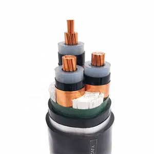 Shenzhen Supply Custom Single 2 3 4 5 Core 50mm2 150mm2 Copper Xlpe Electrical Power Wire Cables