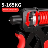 FDFIT Renforceur de préhension réglable pour doigts et mains avec compteur automatique, manivelle professionnelle en acier au carbone, entraîneur de bras et de poignet pour la maison et la salle de sport