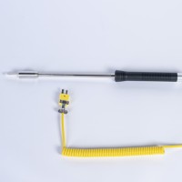 Custom Surface Thermocouple Accurate Stainless Steel Durable Handheld Temperature Sensor Sharp Tip Probe Various Specifications