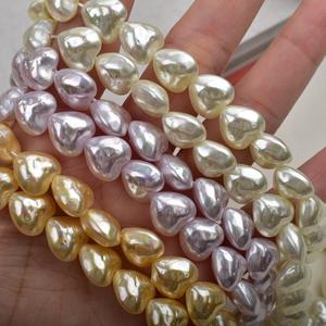 Perles en verre de lampwork en cristal de verre, forme irrégulière, argent brisé, accessoires pour collier et bracelet DIY, imitation baroque - Product Image 3