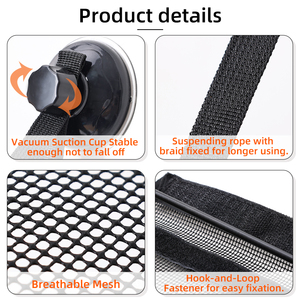 Hamac à ventouses robustes, fenêtre en maille pour lit de chat, hamac d'été pour chat, vente en gros - Product Image 2