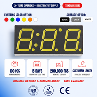 Module d'affichage LED professionnel à 7 segments, 3 chiffres, 0,39 pouce, conçu pour l'utilisation sur les machines à café expresso