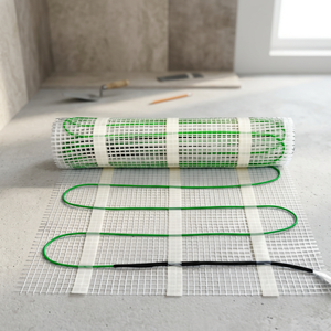 Alfombra Eléctrica de Calefacción por Suelo Radiante, Material Flexible PERT, 110-240V, para Uso en Hogar y Oficina - Product Image 2