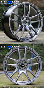 Ruedas Nuevas Hyper Black en Oferta, Fabricadas con Tecnología Flow Forming, de 15, 16, 17, 18 y 19 Pulgadas, 4X100, 5X114.3, para Autos de Pasajeros, Llantas de Aleación de Aluminio en Stock - Product Image 3
