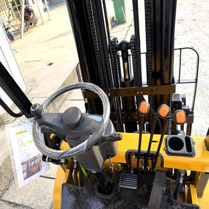 Envío Gratuito, Montacargas Diésel de 2000 kg con Neumáticos Sólidos Delanteros Dobles, Montacargas Eléctrico de 3 Toneladas con Batería de Litio Completa - Product Image 4