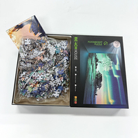 Puzzle Jigsaw Kustom 1000 Potong untuk Dewasa Tantangan Seni Puzzle Jigsaw untuk Hadiah Ulang Tahun Permainan Keluarga Puzzle Bebas Debu