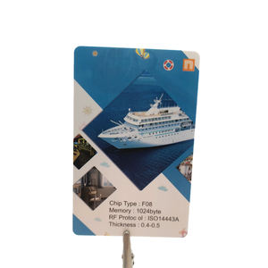 Kartu Kertas <span class=keywords><strong>RFID</strong></span> Chip 13.56MHz dapat didaur ulang kertas ramah lingkungan kartu Hotel NFC tiket - Product Image 5