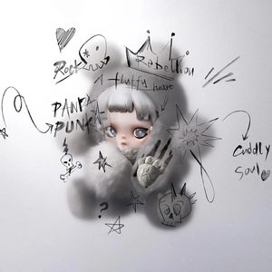 ตุ๊กตา POP <span class=keywords><strong>MART</strong></span> SKULLPANDA พังก์แพนด้า ของสะสมตกแต่งบ้านและโต๊ะทำงาน - Product Image 3
