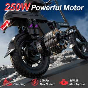 Bicicleta Eléctrica Ultraligera de Una Velocidad con Batería de Litio de 14 Pulgadas, 48V 15Ah, Pantalla Electrónica en el Manillar, Motor sin Escobillas - Product Image 5
