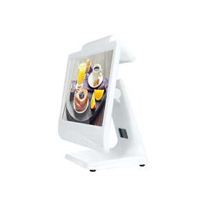 Sistema POS Todo en Uno Blanco de 15.6 Pulgadas con Pantalla Táctil Capacitiva de 10 Puntos para Comercio Minorista, Restaurantes y Bares - Product Image 2