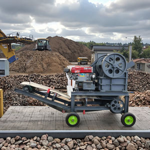 Малогабаритная мобильная щековая дробилка: высокое качество, простота в эксплуатации, подходит для горнодобывающей и строительной отраслей - Product Image 2