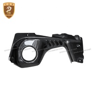 Accessoires de décoration automobile Kit de garniture de compartiment moteur en fibre de carbone sèche pour Ferrari 458 Spider
