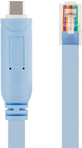 Кабель для консоли USB-C Type-C на Rj45 <span class=keywords><strong>Cisco</strong></span> для маршрутизаторов <span class=keywords><strong>Cisco</strong></span> MacBook HUAWEI RUIJIE для ноутбука - Product Image 2