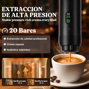 เครื่องชงกาแฟแคปซูลพกพา 3 in 1 รุ่นใหม่ ดีไซน์โรงงาน ผลิตภัณฑ์ปรับปรุงใหม่ แรงดัน 20 บาร์ สำหรับชงกาแฟแบบพกพา - Product Image 4