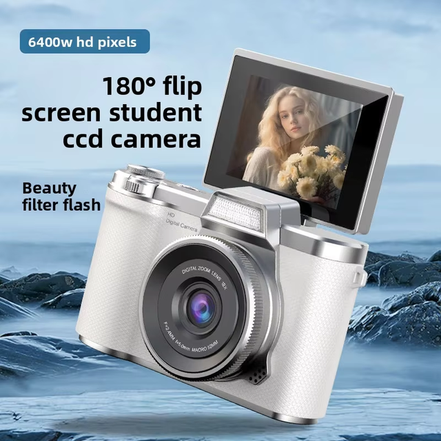 Popular High-Definition Dual Camera CCD Retro Digital Camera 7.1x-16x Optical Zoom 2"-3" Screen Electronic Stabilization Camera