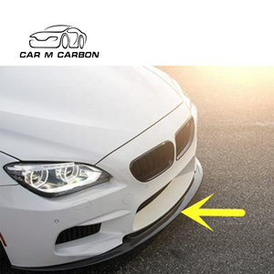 Pièces en fibre de carbone <span class=keywords><strong>M6</strong></span> pour <span class=keywords><strong>BM</strong></span> 6 Series 2014 + F12 F13 <span class=keywords><strong>M6</strong></span> Lèvre avant et diffuseur arrière Mise à niveau élégante pour les modèles f12 f13 - Product Image 2