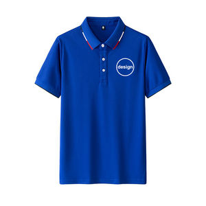 Camisetas de Algodón Piqué de Alta Calidad con Bordado, Camisetas Casuales para Gimnasio, Camisetas Polo de Compresión para Hombre, Venta al Por Mayor OEM - Product Image 3