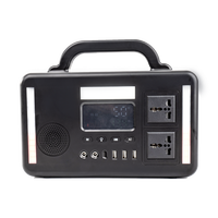 Nouvelle vente chaude, station d'alimentation portable 300w, générateur solaire, camping en plein air, alimentation de secours d'urgence avec AC / DC / USB