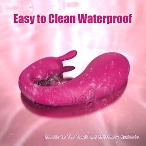 Massaggiatore Wireless per Slip Femminili con Doppia Vibrazione per Punto G e Clitoride, Giocattolo Sessuale <span class=keywords><strong>a</strong></span> Lunga Distanza in Morbido Silicone Impermeabile Ricaricabile - Product Image 4