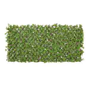 Hot Sale Pvc <strong>Trellis</strong> <strong>with</strong> <strong>Artificial</strong> White <strong>Flowers</strong> for Outdoor - Product Image 5