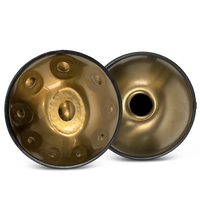Handpan, instrument de percussion à gamme vocale large, pour la guérison énergétique et spirituelle, prix d'usine, pour débutants