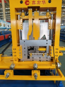 Nueva Máquina Automática para Fabricación de Acero Estructural, Equipo de Ingeniería para Rolado de Acero, Máquina Formadora de Canales <span class=keywords><strong>C</strong></span> y Perfiles, Techo, Pared, PLC, Acristalado - Product Image 5