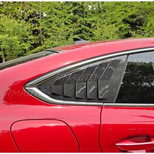 Para Volkswagen Lamando L 2022, embellecedor de ventana trasera triangular tipo aleta de tiburón, kit de carrocería, cubierta embellecedora de ventana de ventilación lateral trasera, pieza exterior - Product Image 6