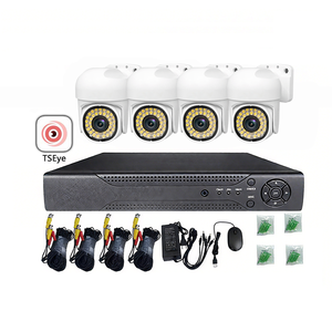 Système de caméra CCTV 4 canaux 5 mégapixels avec 1 To de mémoire, kit TV étanche avec caméra de sécurité filaire - Product Image 4