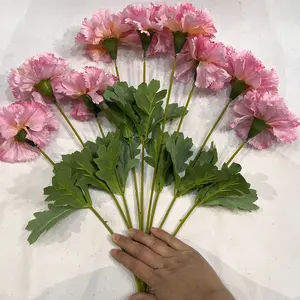 Hot Sale Artificial Flower Decorative Artificial Carnation For Wedding Decoration