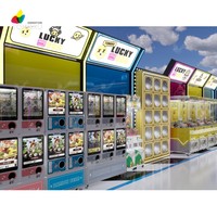 Alışveriş Merkezi İçin Mini Atari Salonu Vinç Oyuncak Ödüllü Makinesi Karlı Atari Oyun Makinesi Metal Plastik Peluş Oyuncak Ödüllü