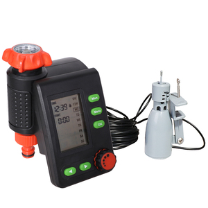 Outdoor Digital Automatic <b>Timer</b> 6h/12h/Weekly Cycle Irrigation Controller Water-Saving Rain Delay Device Plastic - Product Image 1