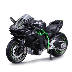 Modelo de Motocicleta Clásica de Aleación a Escala 1:18, Decoración de Motocicleta de Metal Fundido a Presión, Juguete de Motocicleta, Miniatura de Auto de Colección - Product Image 1