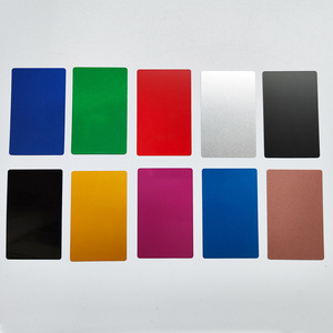 Lámina de Aluminio de Color para Marcado Láser, Grabado de Tarjetas de Visita, Material de Pruebas, Máquina de Fibra Óptica, Grosor de 0,45 mm, Rectangular - Product Image 3