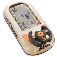 Volant électronique pour enfants, jouet de simulation de conduite avec effets sonores musicaux, jeu d'aventure automobile éducatif interactif